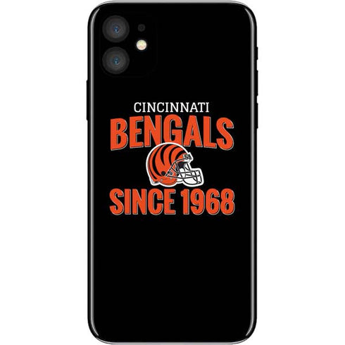 NFL Cincinnati Bengals Helmet iPhone 11 Skin